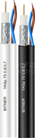 YASp-75 0,80/3,7+2x0,75 biały Kabel telekomunikacyjny