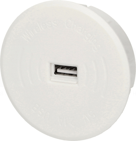 OR-AE-1367/W biały Ładowarka bezprzewodowa z portem USB
