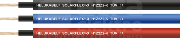 SOLARFLEX-X H1Z2Z2-K 1x6 czarny Przewód do instalacji fotowoltaicznych (PV)