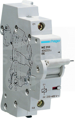 MZ203 wyzw.wzrost.230-415VAC Wyłącznik nadprądowy akcesoria