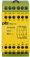PNOZ X3 24VAC 24VDC 3n/o 1n/c 1so Przekaźnik bezpieczeństwa wył.aw/drzwi och/kurt.św
