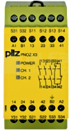 PNOZ X3 230VAC 24VDC 3n/o 1n/c 1so Przekaźnik bezpieczeństwa wył.aw/drzwi och/kurt.św