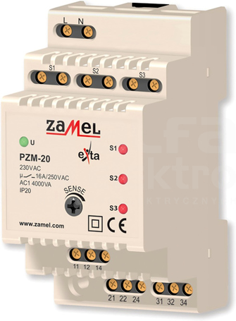PZM-20 Przekaźnik zalania 3-poziomowy