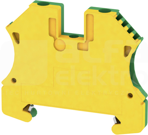 WPE 4 żółto-zielony Złączka ochronna śrubowa
