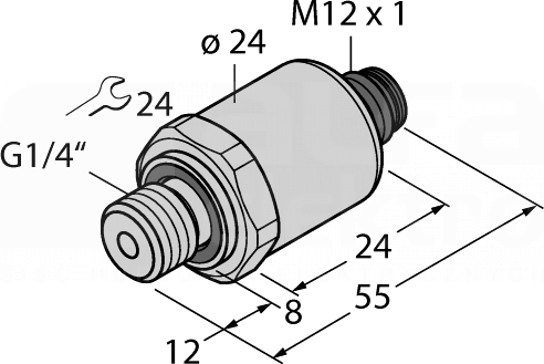 PT0.25R-1004-I2-H1143 Czujnik ciśnienia