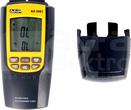 AX-5003 LCD 4 -200-1300stC Miernik temperatury