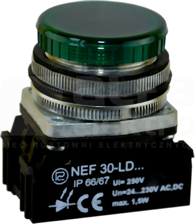 NEF30-LDz 24-230V ziel Lampka sygnalizac.diodowa