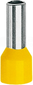 TE 1,5-8 żółty (100szt) Końcówka tulejkowa izolowana
