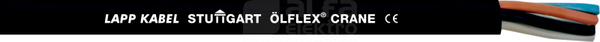 OLFLEX CRANE 4G2,5 Przewód dźwigowy z linką nośną