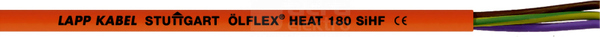 OLFLEX HEAT 180 SIHF 2x1,5 Przewód wysokotemperaturowy bezhalogenowy