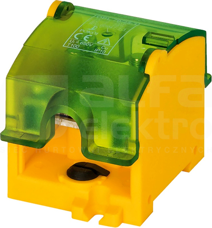 OBL 70/25-1 żółto-zielony Odgałęźnik instalacyjny