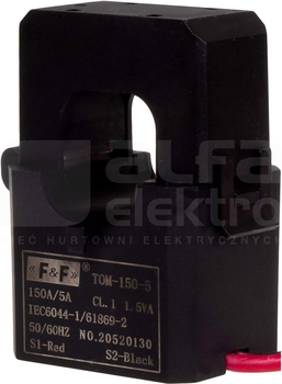 TOM-150-5 150/5 1,5VA kl.1 Miniaturowy przekładnik prądowy z otwieranym rdzeniem