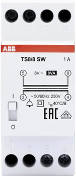 TS8/8SW Transformator dzwonkowy