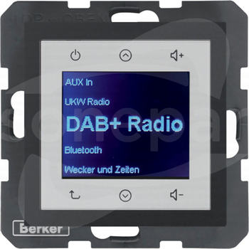 B.x Radio Touch DAB+ BT antracyt mat Radio dotykowe