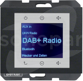 K.1 Radio Touch DAB+ BT antracyt mat Radio dotykowe