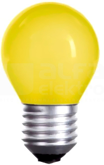 230V 15W E27 żółta Żarówka kolorowa