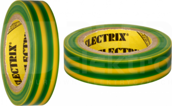 ELECTRIX 211 0,13x19mm 20m żółto-zielony Taśma elektroizolacyjna