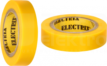 ELECTRIX 211 0,13x19mm 20m żółty Taśma elektroizolacyjna
