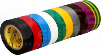 ELECTRIX 211 0,13x19mm 20m tęcza (10szt) Taśma elektroizolacyjna